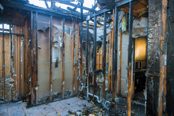 Professional Soot Cleanup technician working in Oakland, PA